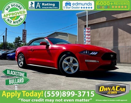 2019 Ford Mustang EcoBoost in Fresno, CA - Own A Car Fresno